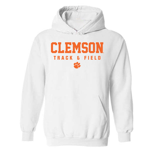 Clemson - NCAA Men's Track & Field : Khailan Vitalis - Classic Shersey Hooded Sweatshirt-0