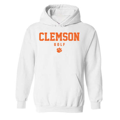 Clemson - NCAA Men's Golf : Wes Winters - Classic Shersey Hooded Sweatshirt-0