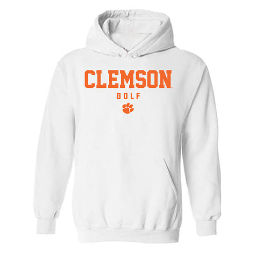Clemson - NCAA Men's Golf : Wes Winters - Classic Shersey Hooded Sweatshirt-0