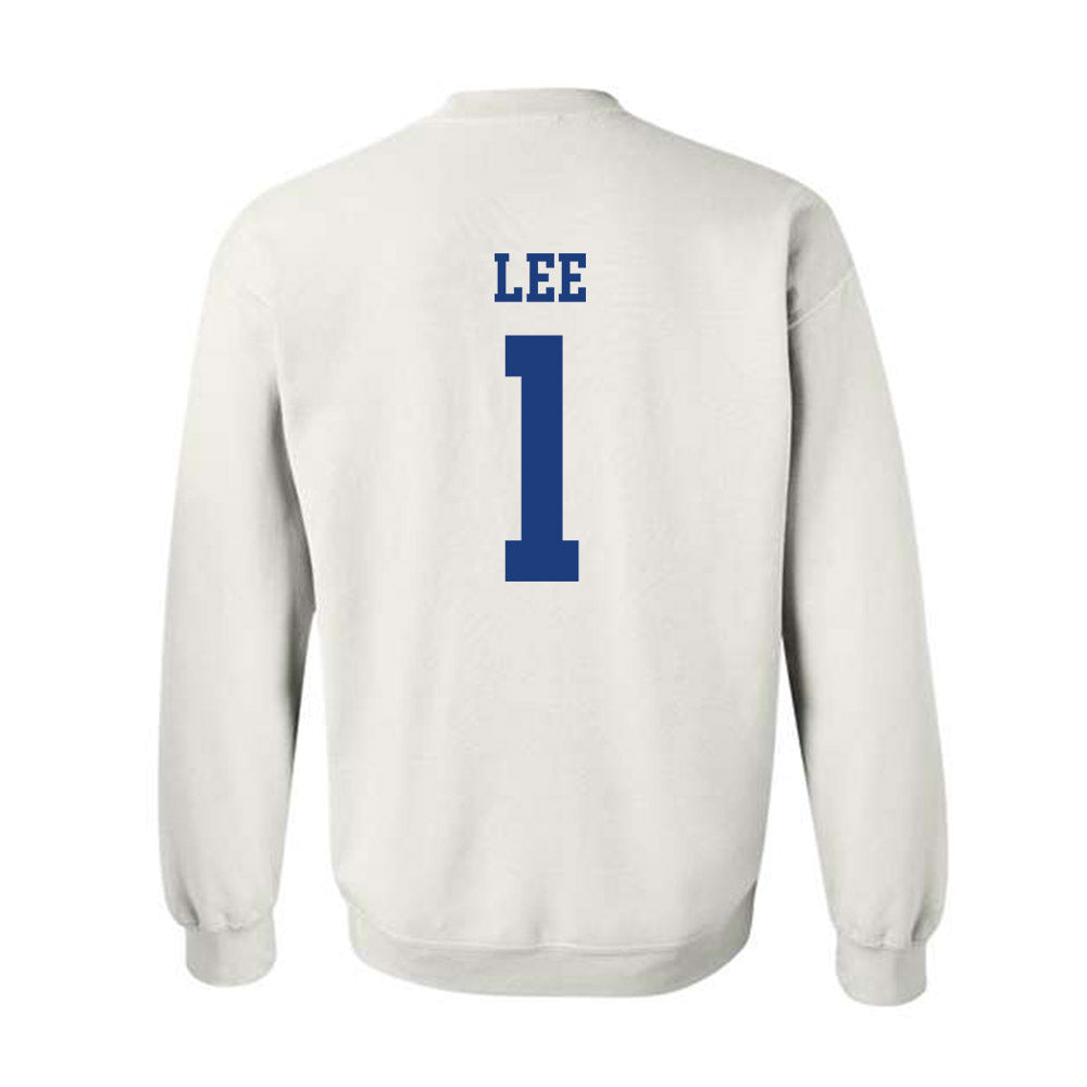 Florida - NCAA Men's Basketball : Xaivian Lee - Crewneck Sweatshirt-1