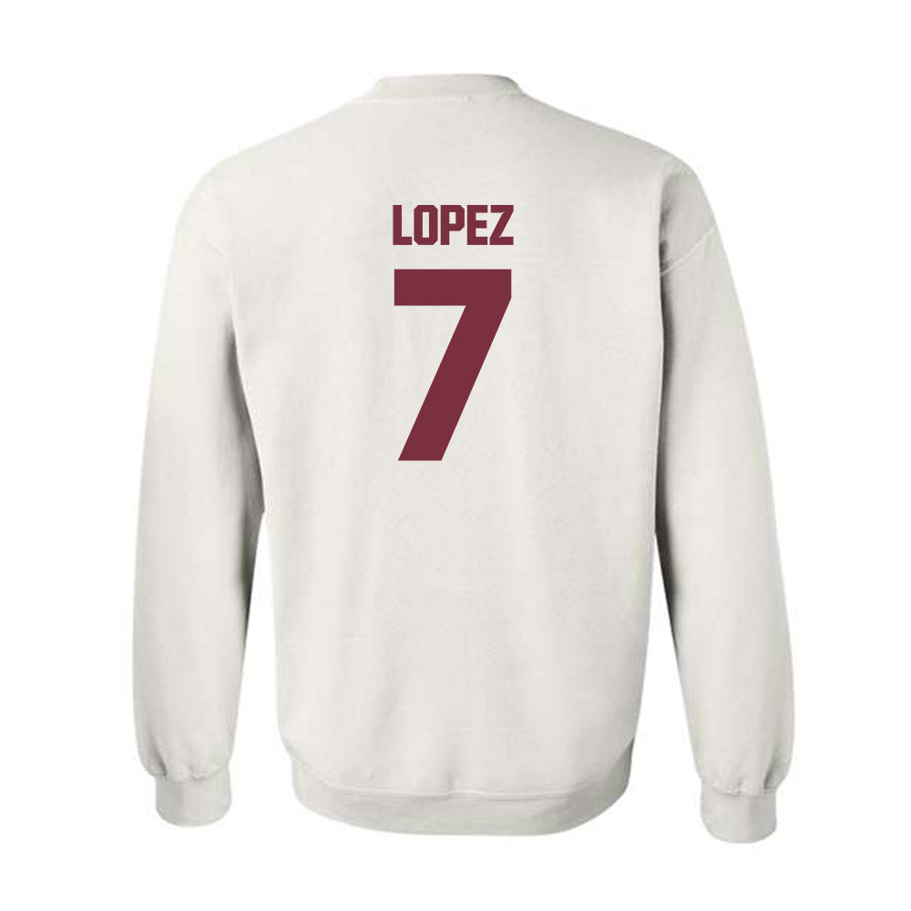FSU - NCAA Football : Jasen Lopez - Generic Shersey Crewneck Sweatshirt-1
