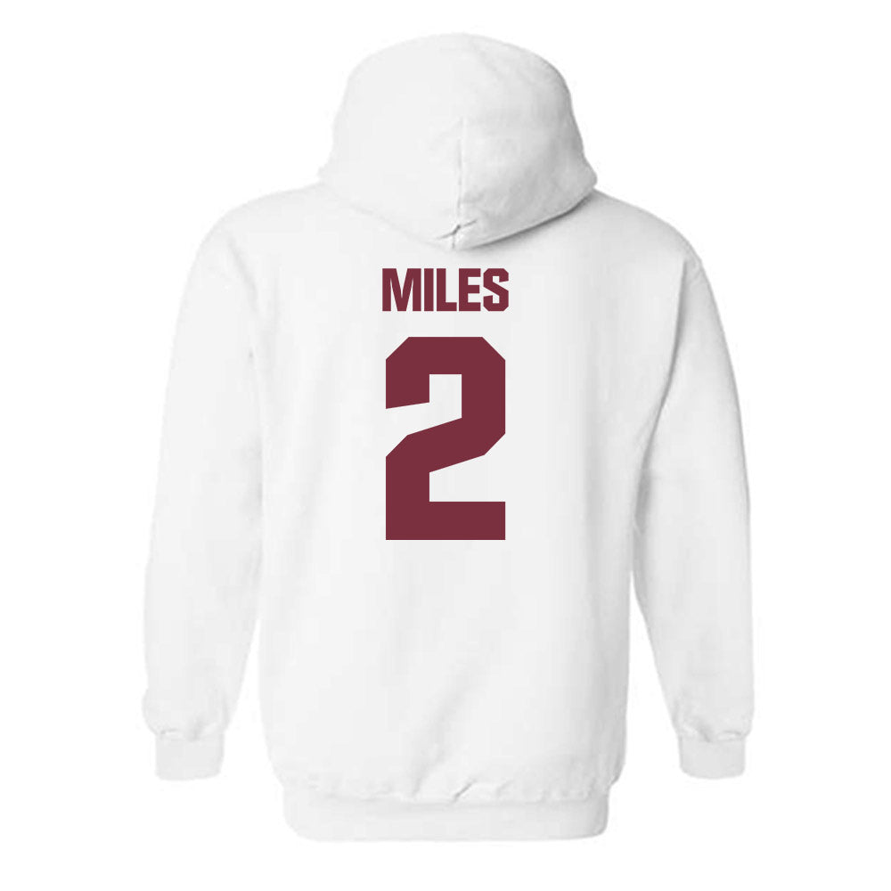 FSU - NCAA Men's Basketball : Cam Miles - Generic Shersey Hooded Sweatshirt-1