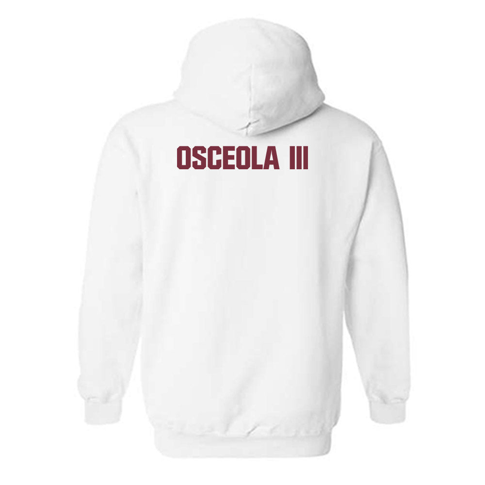 FSU - NCAA Baseball : OB Osceola III - Generic Shersey Hooded Sweatshirt-1