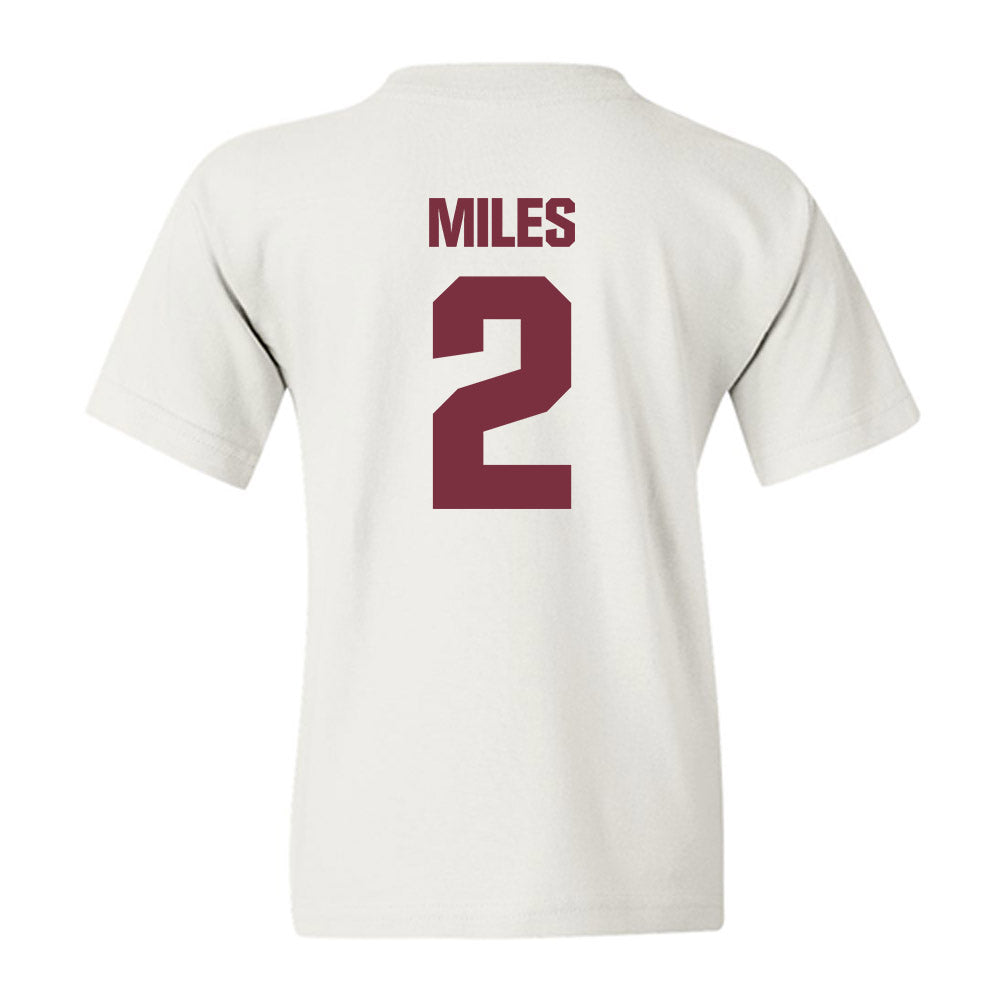 FSU - NCAA Men's Basketball : Cam Miles - Generic Shersey Youth T-Shirt-1