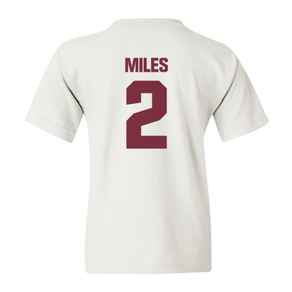 FSU - NCAA Men's Basketball : Cam Miles - Generic Shersey Youth T-Shirt-1