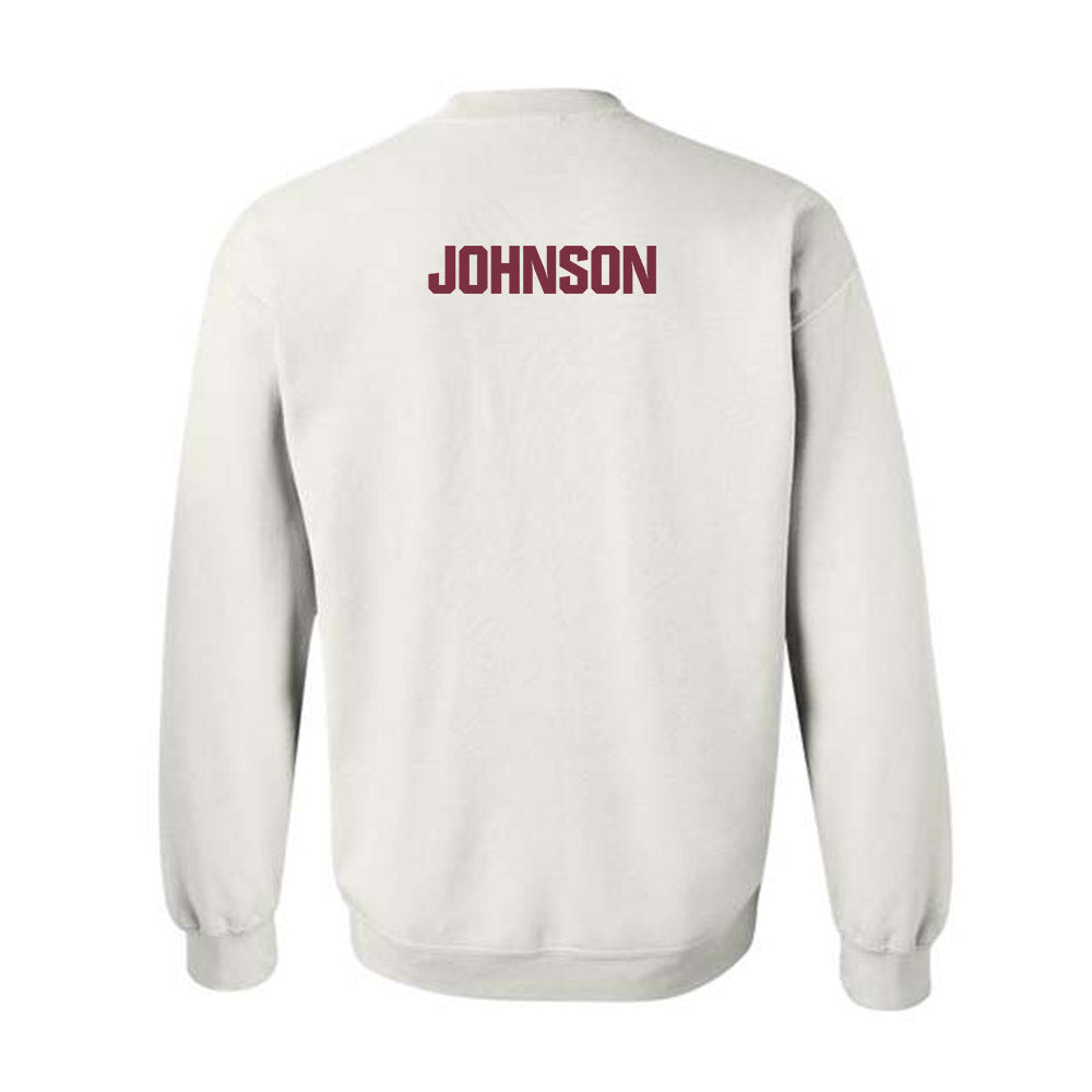 FSU - NCAA Men's Swimming & Diving : Marcus Johnson - Generic Shersey Crewneck Sweatshirt-1
