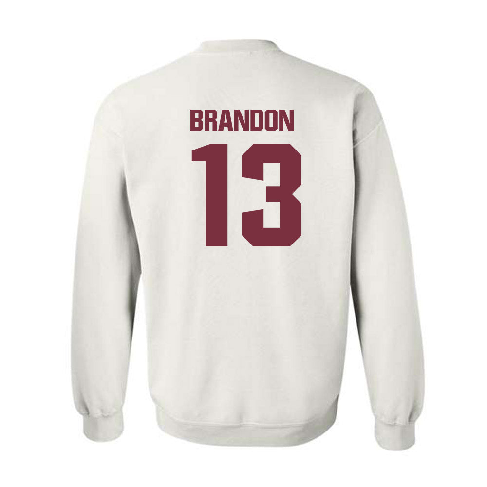 FSU - NCAA Women's Soccer : Mya Brandon - Generic Shersey Crewneck Sweatshirt-1