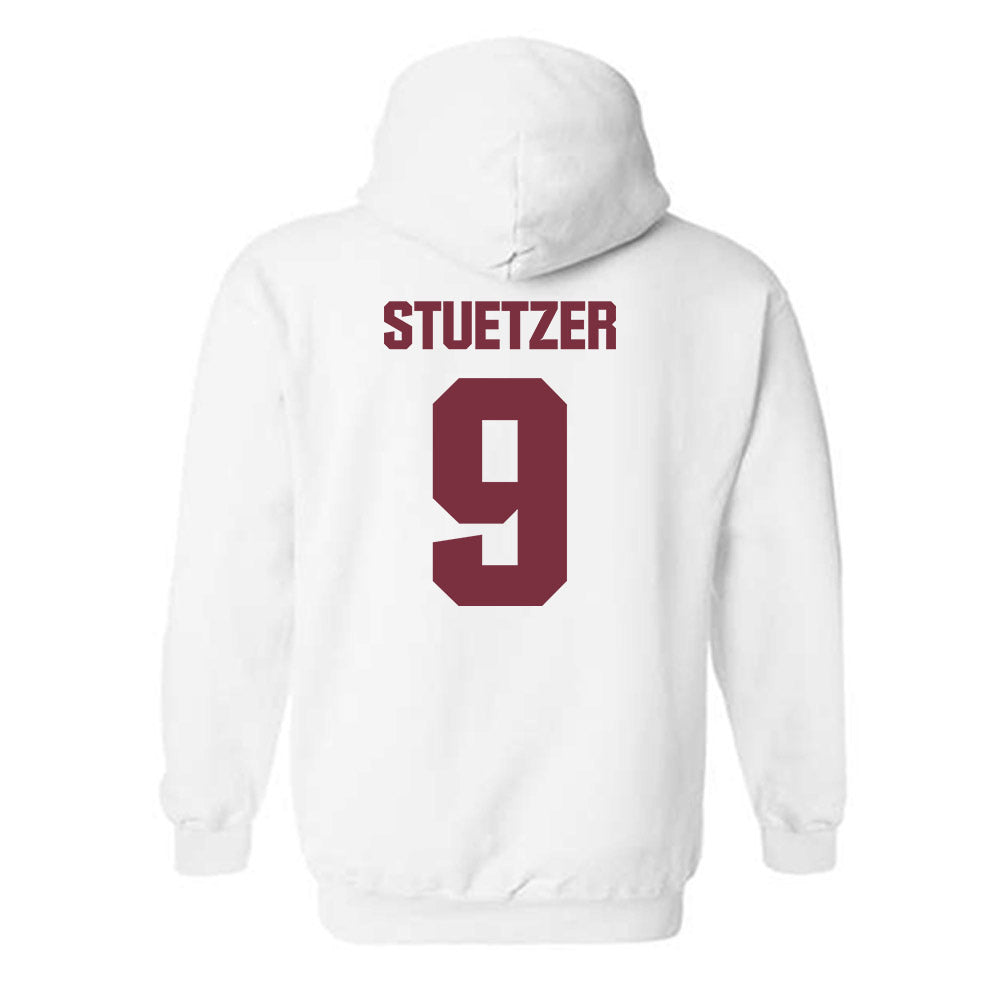 FSU - NCAA Baseball : John Stuetzer - Generic Shersey Hooded Sweatshirt-1