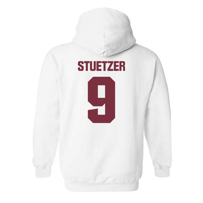 FSU - NCAA Baseball : John Stuetzer - Generic Shersey Hooded Sweatshirt-1