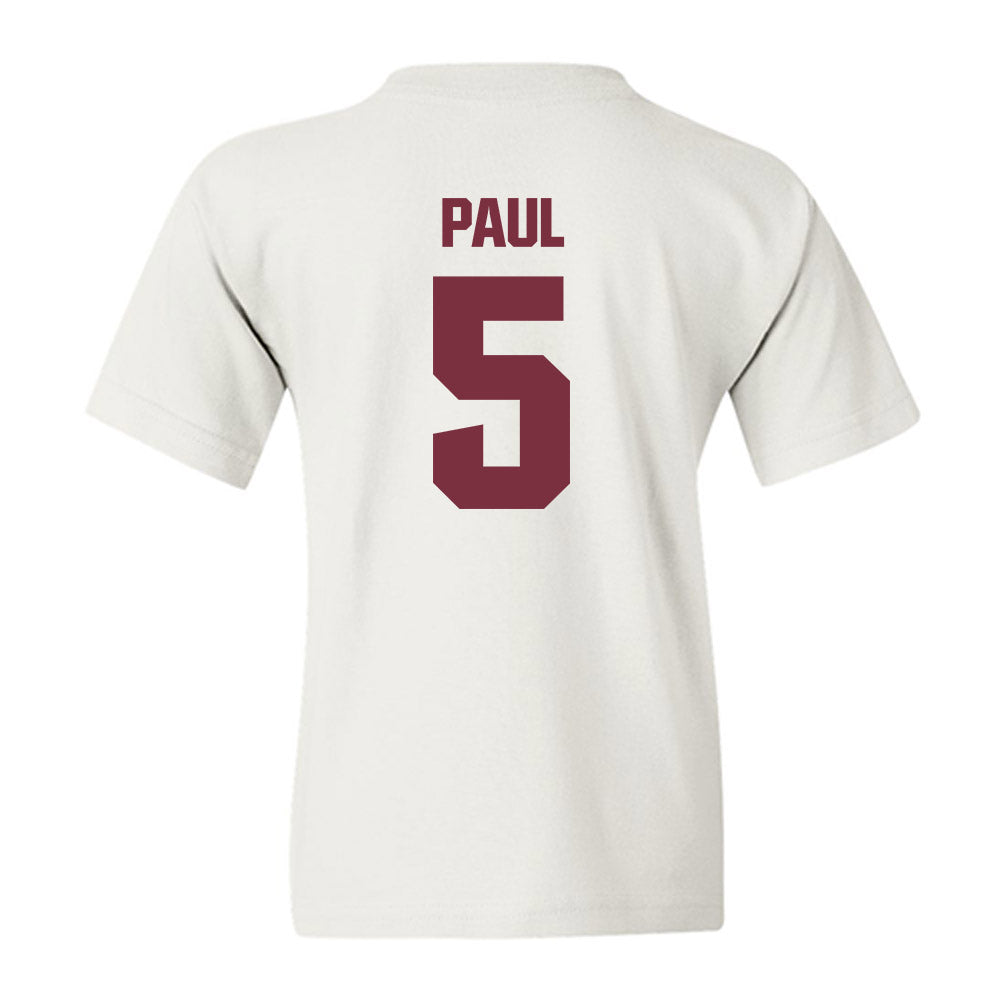 FSU - NCAA Men's Basketball : Collin Paul - Generic Shersey Youth T-Shirt-1