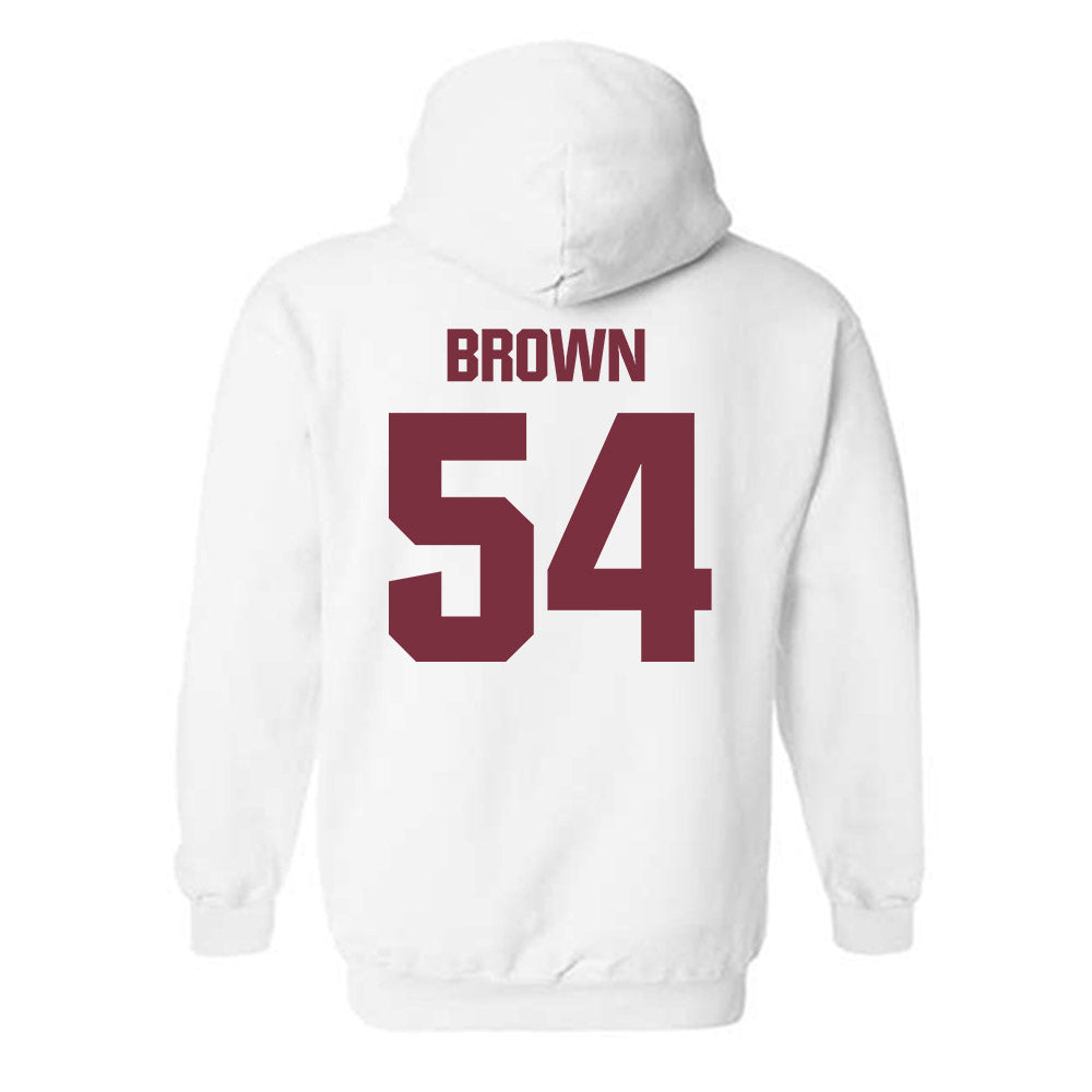 FSU - NCAA Football : Chastan Brown - Generic Shersey Hooded Sweatshirt-1