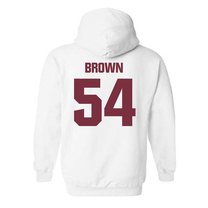 FSU - NCAA Football : Chastan Brown - Generic Shersey Hooded Sweatshirt-1