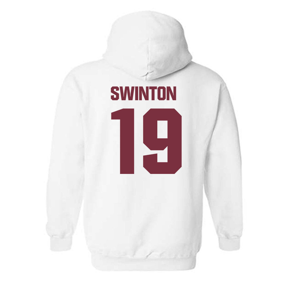 FSU - NCAA Men's Basketball : AJ Swinton - Generic Shersey Hooded Sweatshirt-1
