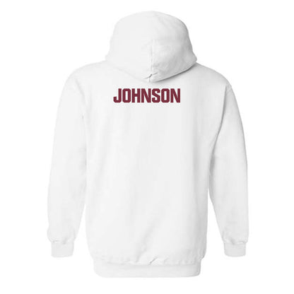 FSU - NCAA Men's Swimming & Diving : Marcus Johnson - Generic Shersey Hooded Sweatshirt-1