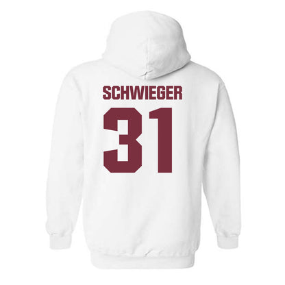 FSU - NCAA Men's Basketball : Cooper Schwieger - Generic Shersey Hooded Sweatshirt-1
