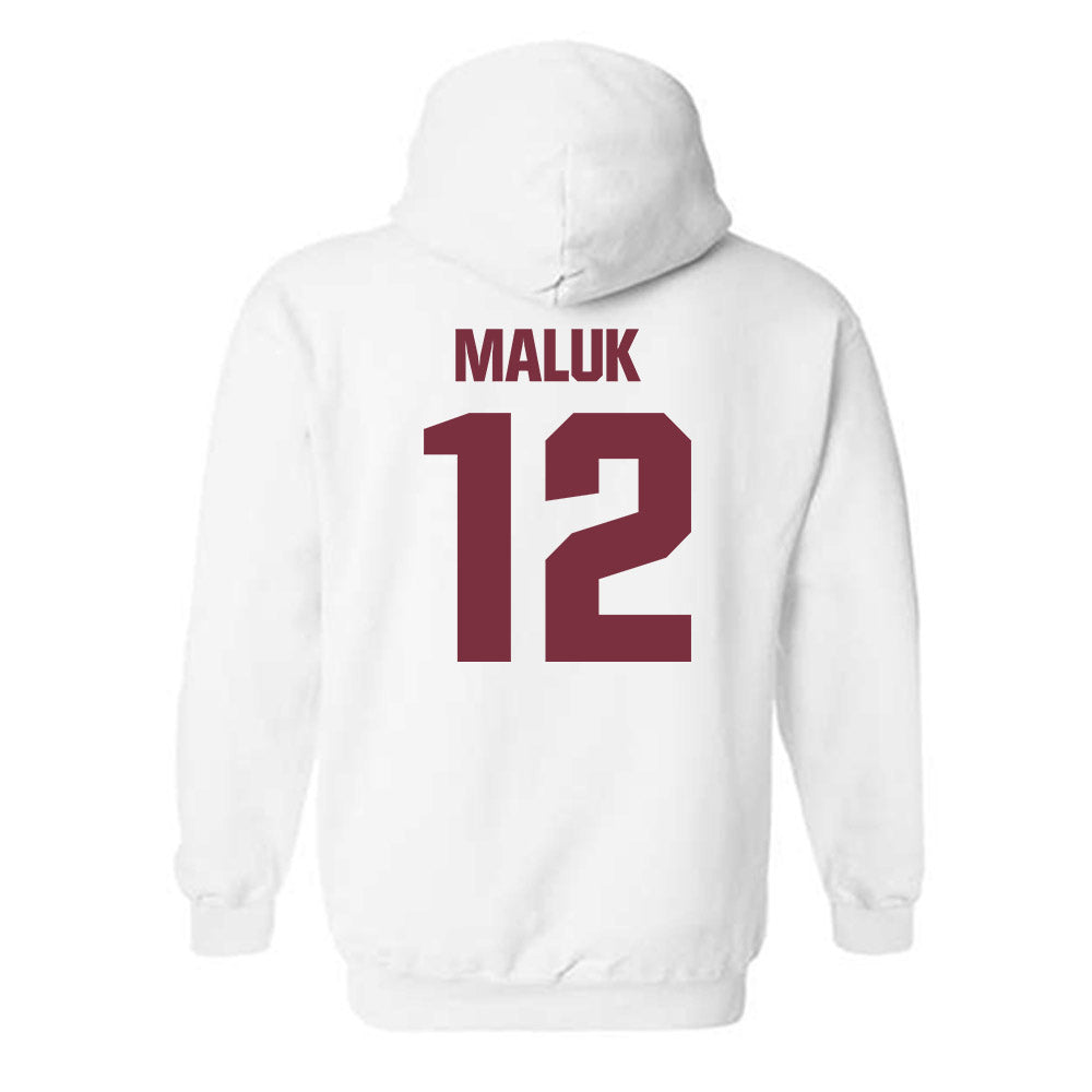 FSU - NCAA Men's Basketball : Alier Maluk - Generic Shersey Hooded Sweatshirt-1