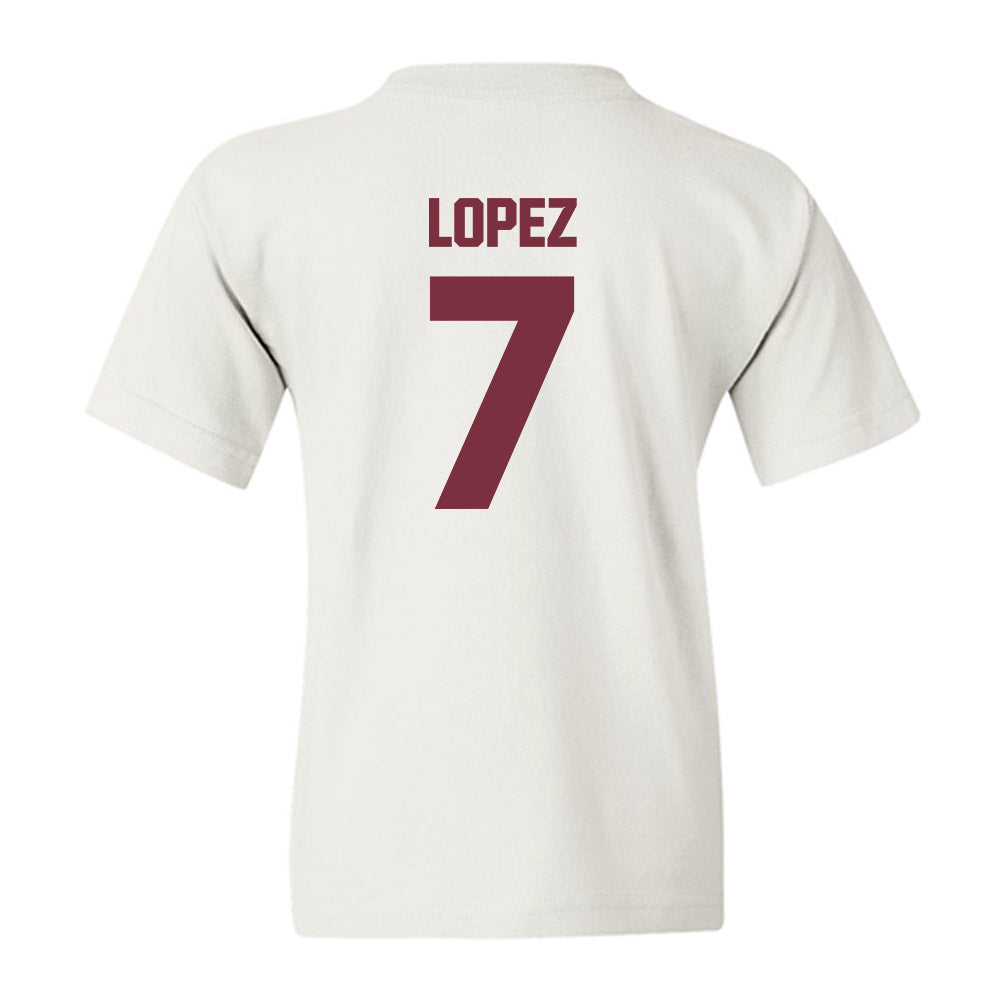 FSU - NCAA Football : Jasen Lopez - Generic Shersey Youth T-Shirt-1