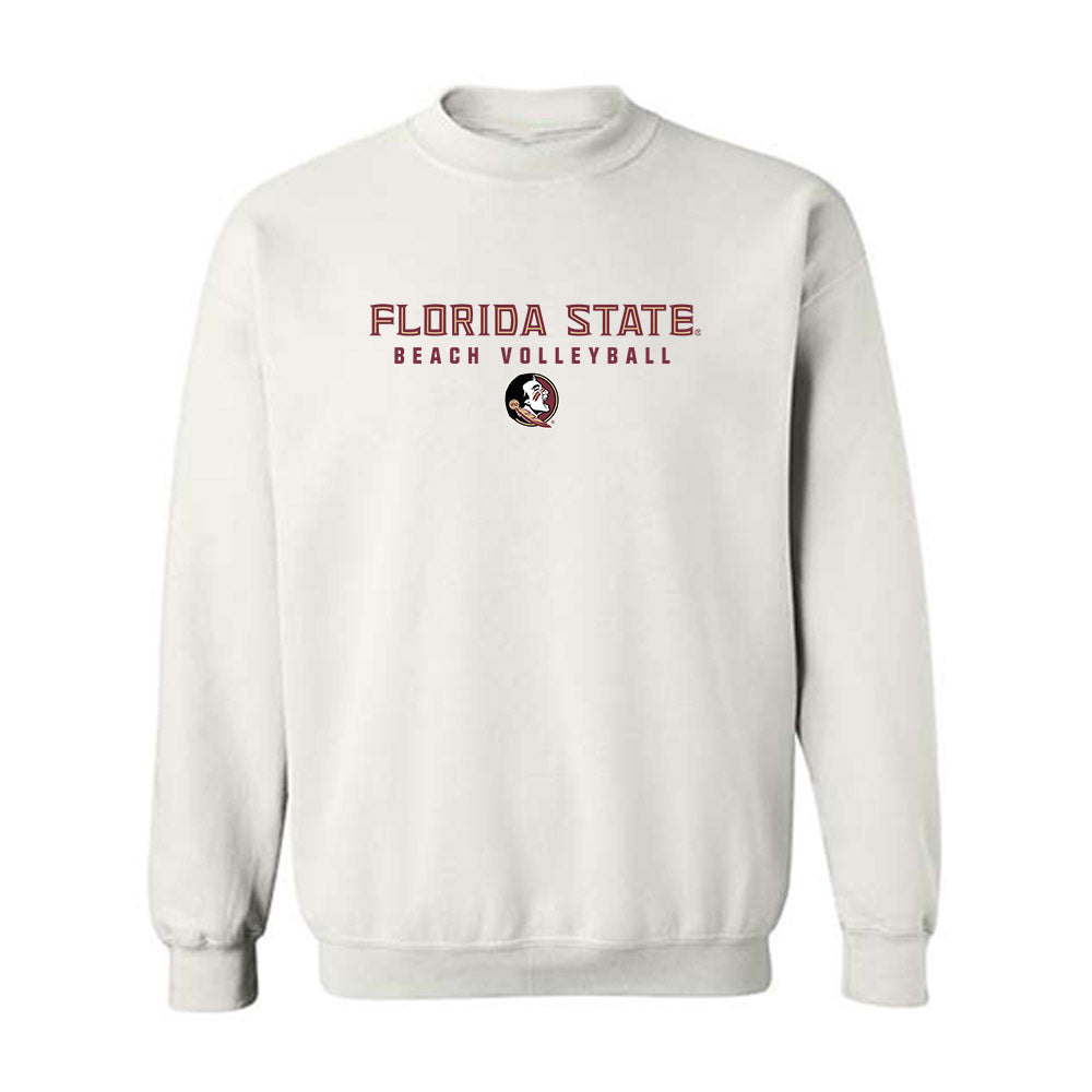FSU - NCAA Beach Volleyball : Jordan Boulware - Generic Shersey Crewneck Sweatshirt-0