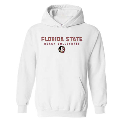 FSU - NCAA Beach Volleyball : Jess Horwath - Generic Shersey Hooded Sweatshirt-0