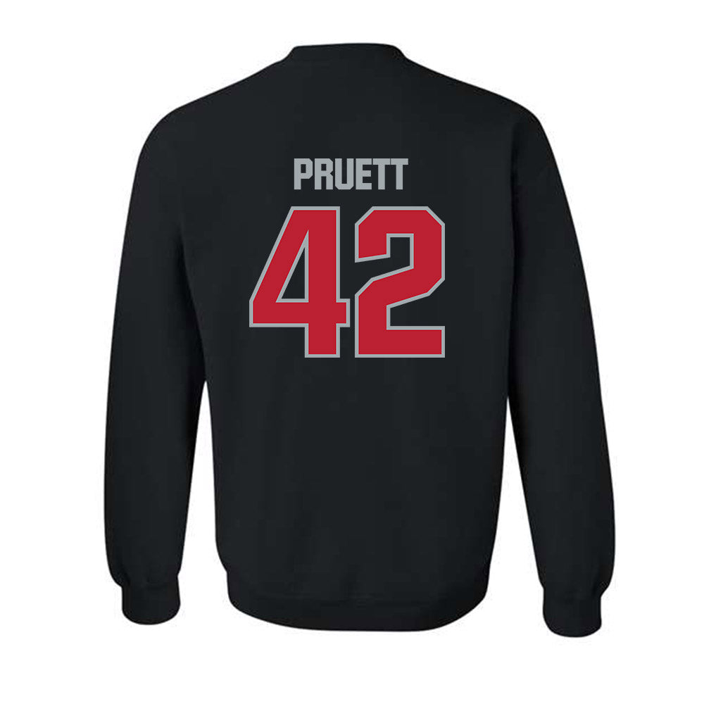 Georgia - NCAA Baseball : Brad Pruett - Classic Shersey Crewneck Sweatshirt-1