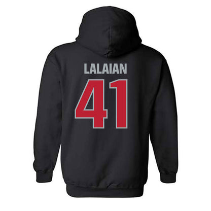 Georgia - NCAA Football : David Lalaian - Classic Shersey Hooded Sweatshirt-1
