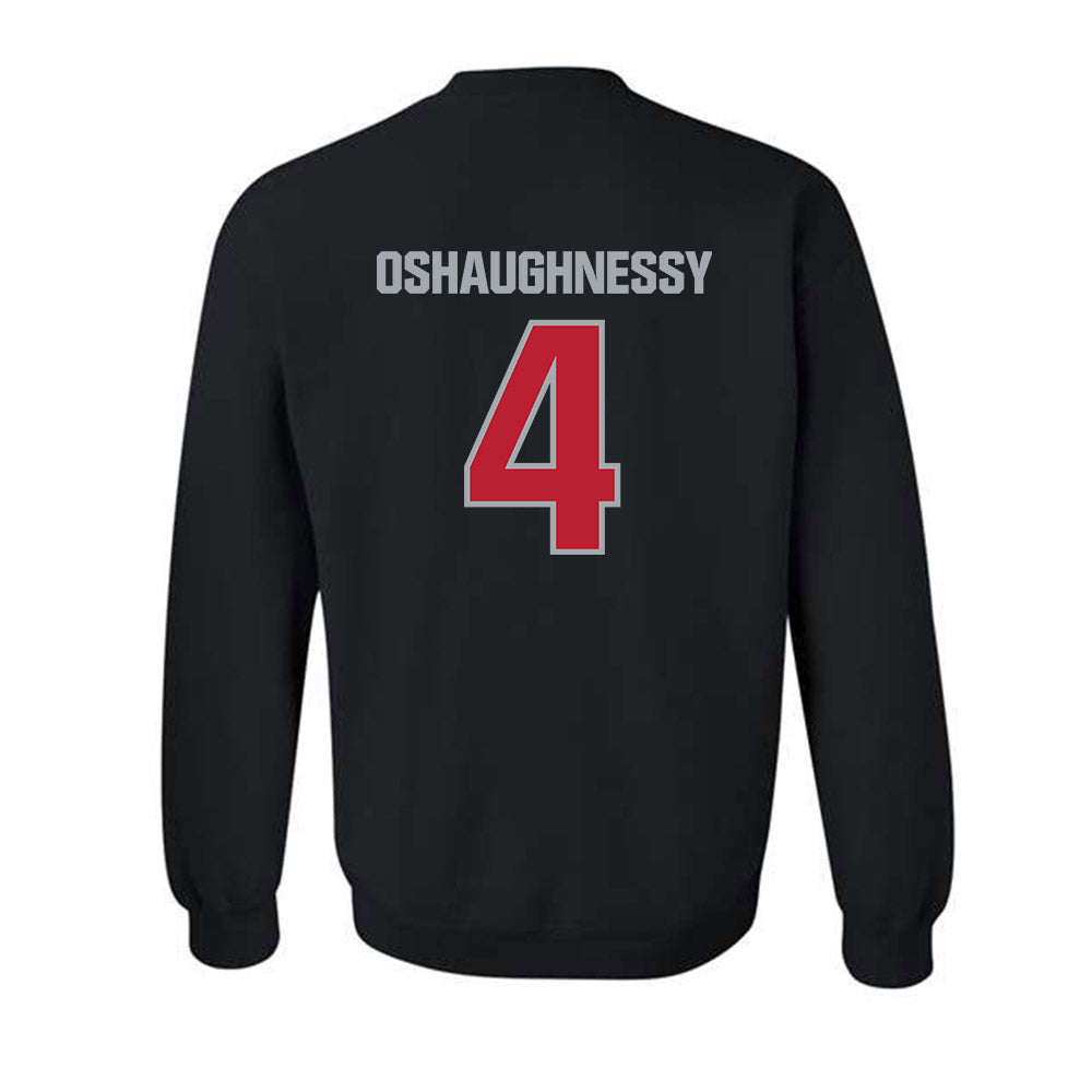 Georgia - NCAA Baseball : Michael Oshaughnessy - Classic Shersey Crewneck Sweatshirt-1