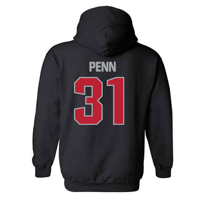 Georgia - NCAA Football : Wade Penn - Classic Shersey Hooded Sweatshirt-1
