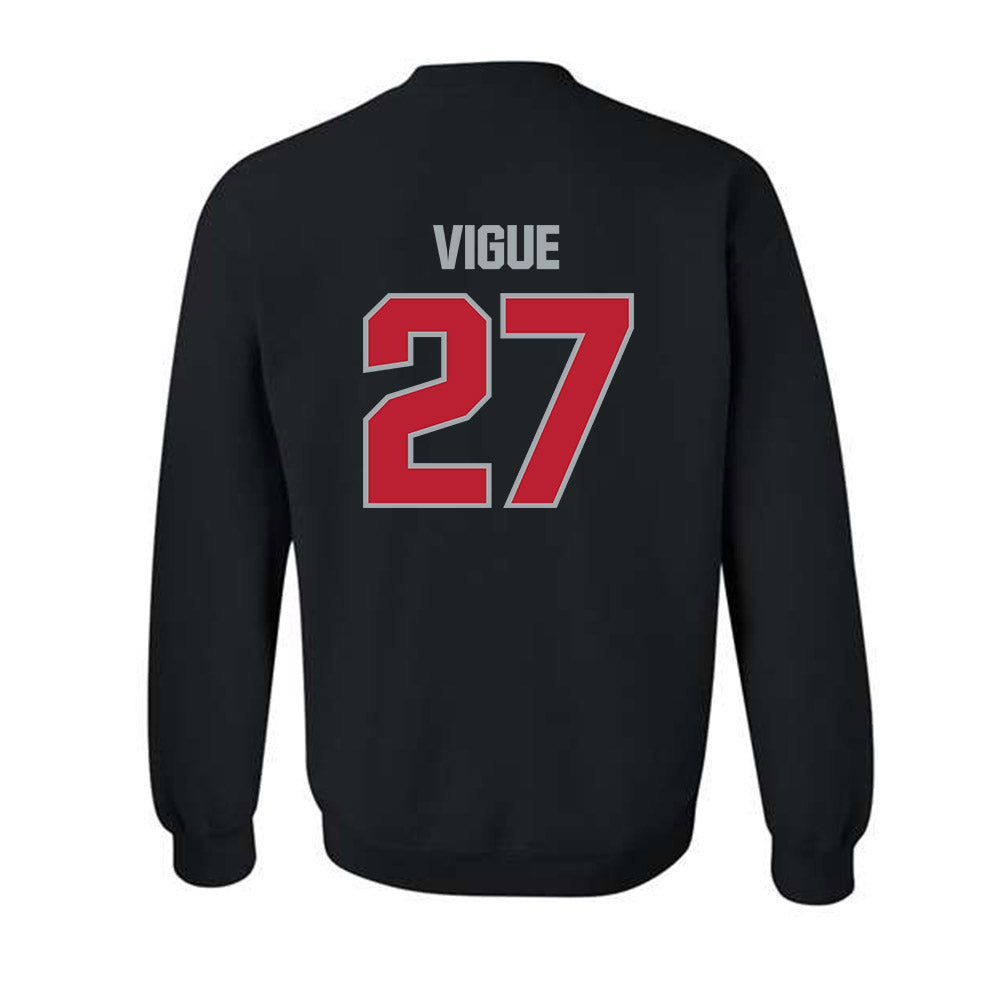 Georgia - NCAA Baseball : Dylan Vigue - Classic Shersey Crewneck Sweatshirt-1