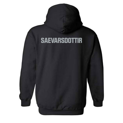 Georgia - NCAA Women's Track & Field : Isold Saevarsdottir - Classic Shersey Hooded Sweatshirt-1