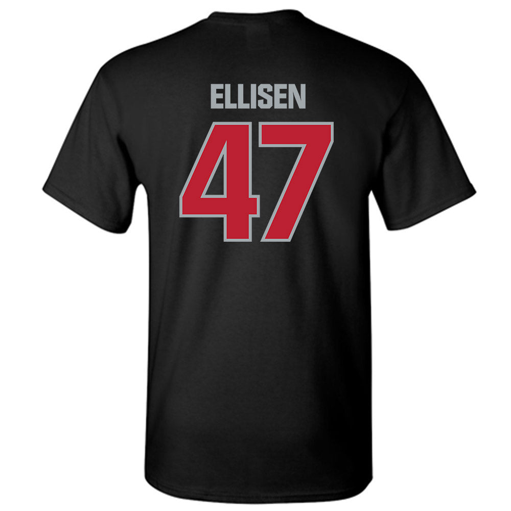 Georgia - NCAA Baseball : Thomas Ellisen - Classic Shersey T-Shirt-1