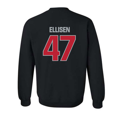 Georgia - NCAA Baseball : Thomas Ellisen - Classic Shersey Crewneck Sweatshirt-1