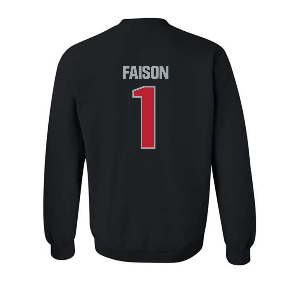 Georgia - NCAA Women's Basketball : Jocelyn Faison - Classic Shersey Crewneck Sweatshirt-1
