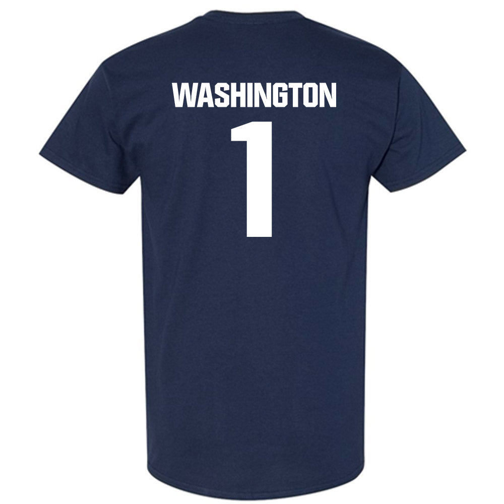Georgia Tech - NCAA Men's Basketball : Lamar Washington - Classic Shersey T-Shirt-1