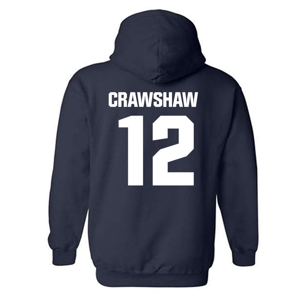 Georgia Tech - NCAA Women's Basketball : Jada Crawshaw - Classic Shersey Hooded Sweatshirt-1