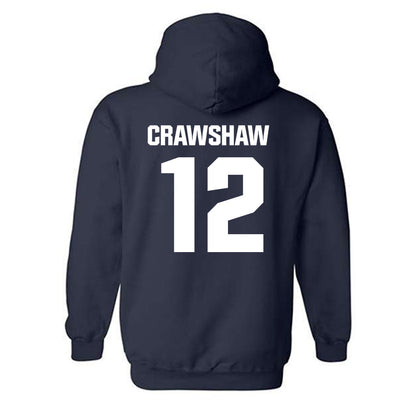 Georgia Tech - NCAA Women's Basketball : Jada Crawshaw - Classic Shersey Hooded Sweatshirt-1