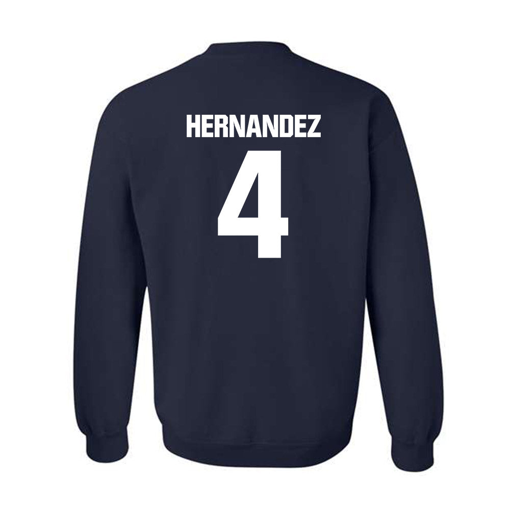 Georgia Tech - NCAA Baseball : Alex Hernandez - Classic Shersey Crewneck Sweatshirt-1