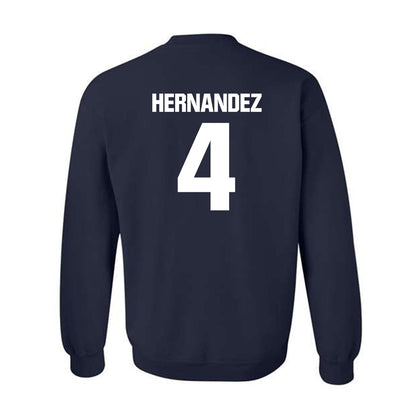 Georgia Tech - NCAA Baseball : Alex Hernandez - Classic Shersey Crewneck Sweatshirt-1
