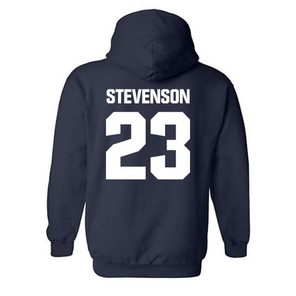 Georgia Tech - NCAA Football : Traeviss Stevenson - Classic Shersey Hooded Sweatshirt-1