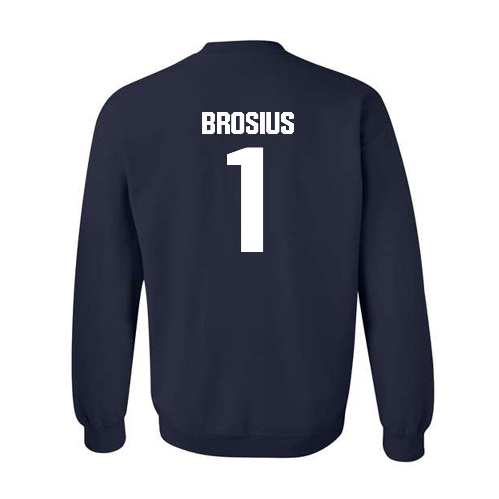 Georgia Tech - NCAA Baseball : Parker Brosius - Classic Shersey Crewneck Sweatshirt-1