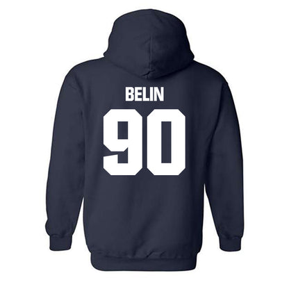 Georgia Tech - NCAA Football : Blake Belin - Classic Shersey Hooded Sweatshirt-1