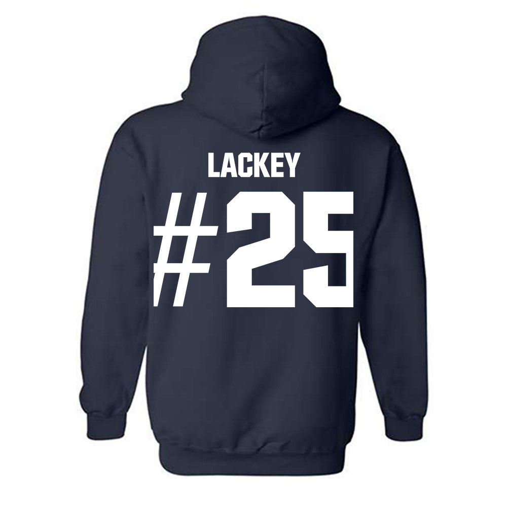 Georgia Tech - NCAA Baseball : Vahn Lackey - Classic Shersey Hooded Sweatshirt-1