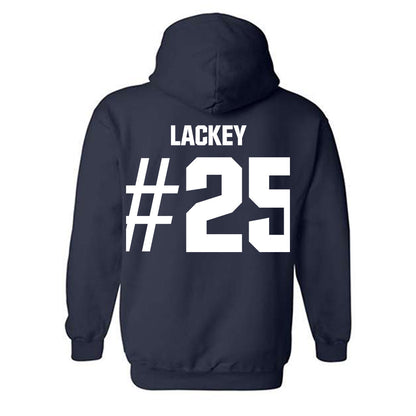 Georgia Tech - NCAA Baseball : Vahn Lackey - Classic Shersey Hooded Sweatshirt-1