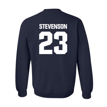 Georgia Tech - NCAA Football : Traeviss Stevenson - Classic Shersey Crewneck Sweatshirt-1
