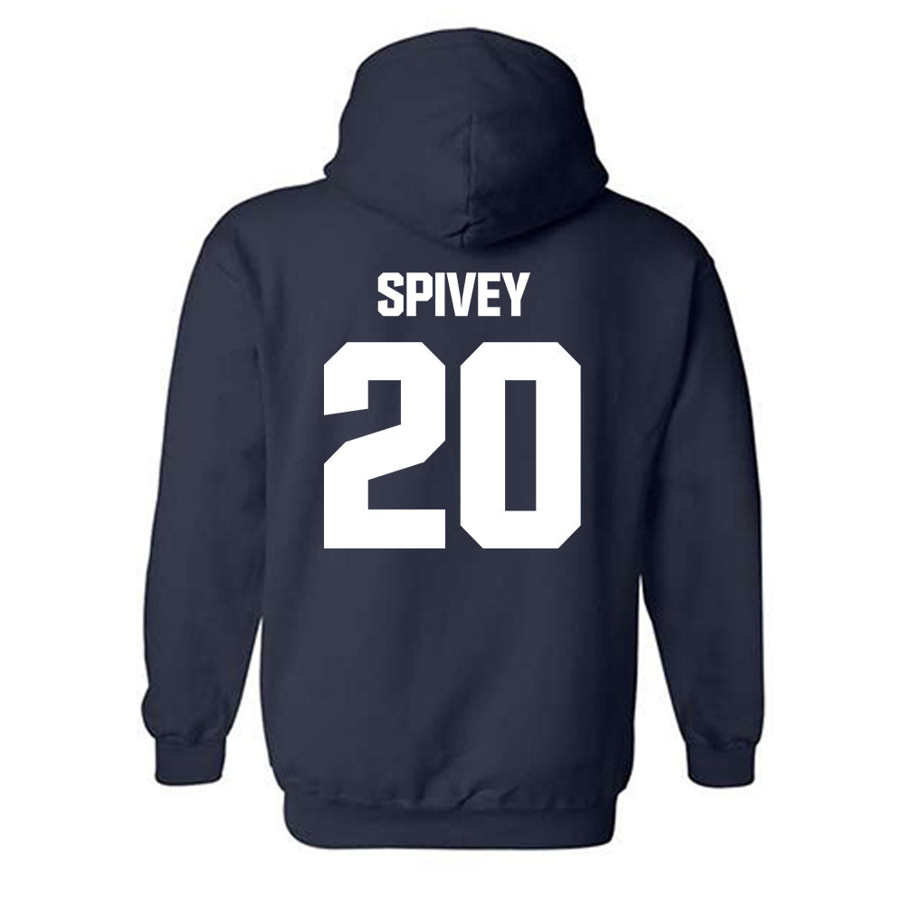 Georgia Tech - NCAA Baseball : Caden Spivey - Classic Shersey Hooded Sweatshirt-1