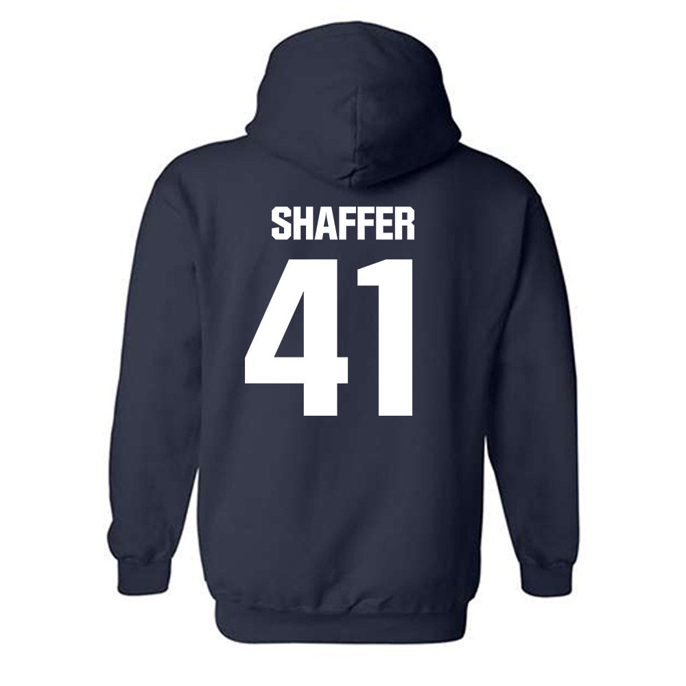 Georgia Tech - NCAA Football : Landon Shaffer - Classic Shersey Hooded Sweatshirt-1