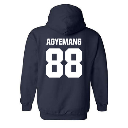 Georgia Tech - NCAA Football : Nathan Agyemang - Classic Shersey Hooded Sweatshirt-1