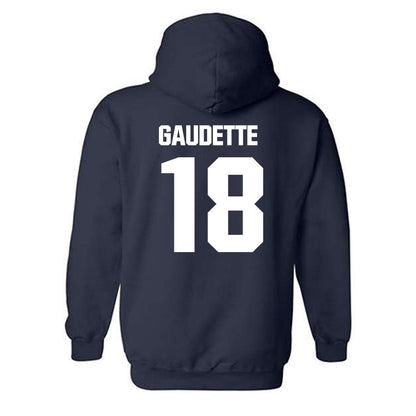Georgia Tech - NCAA Baseball : Caden Gaudette - Classic Shersey Hooded Sweatshirt-1