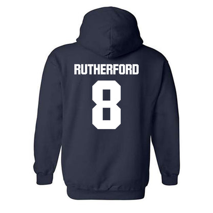 Georgia Tech - NCAA Football : Malik Rutherford - Classic Shersey Hooded Sweatshirt-1