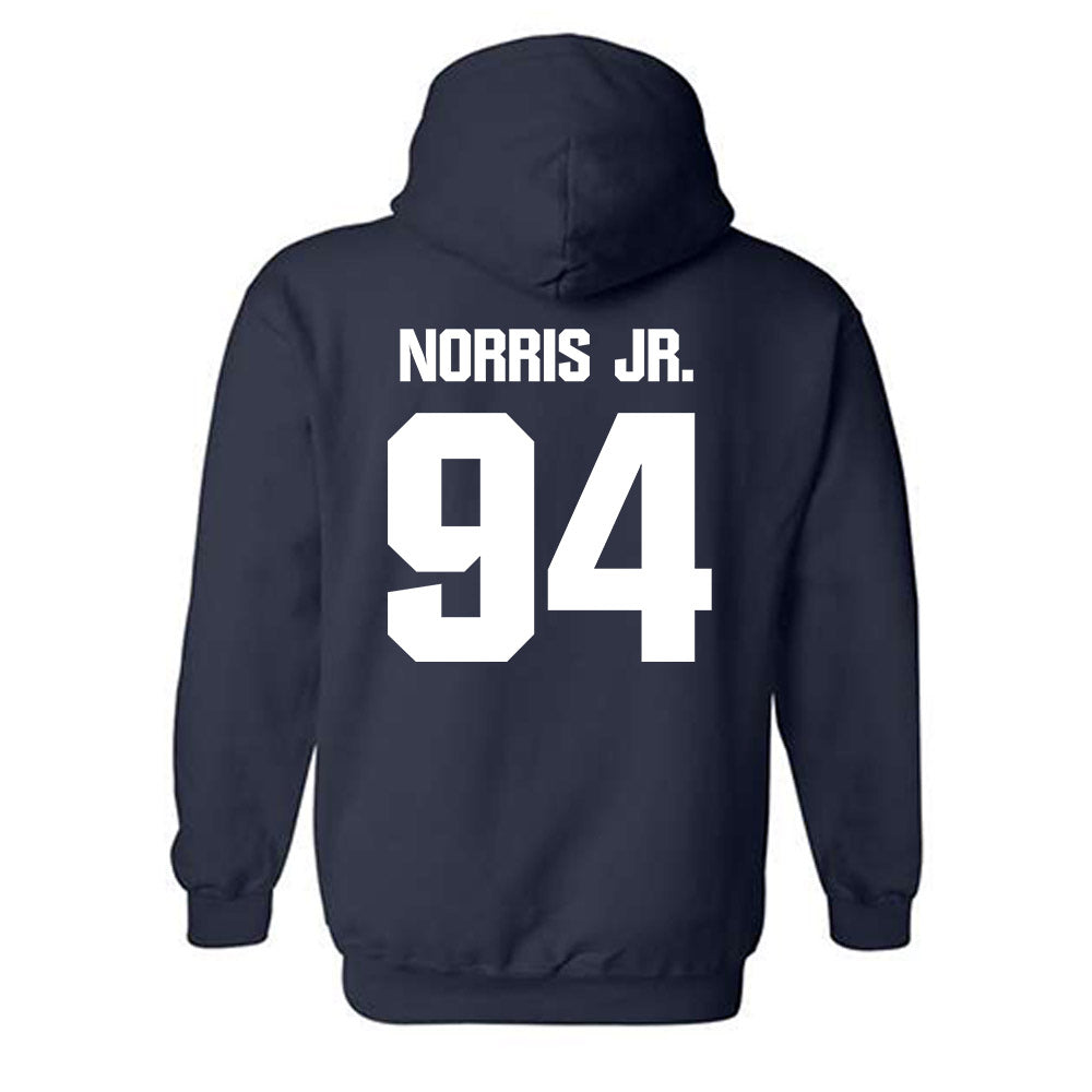 Georgia Tech - NCAA Football : Derry Norris Jr. - Classic Shersey Hooded Sweatshirt-1