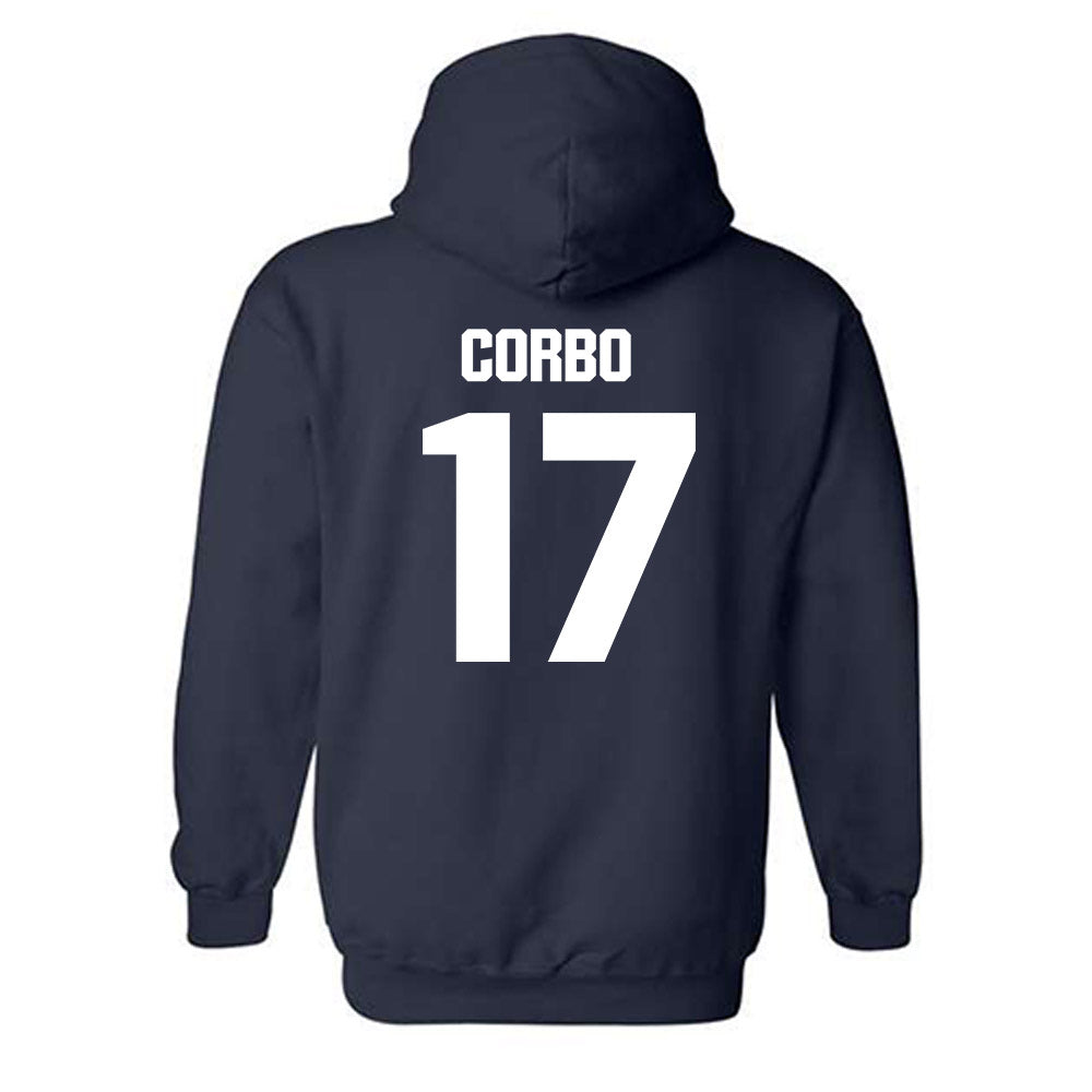 Georgia Tech - NCAA Football : Chris Corbo - Classic Shersey Hooded Sweatshirt-1